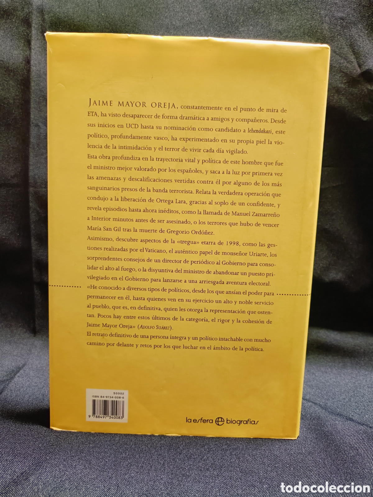 Libros de segunda mano: MAYOR OREJA . Pr&oacute;logo de Adolfo Su&aacute;rez - Foto 3