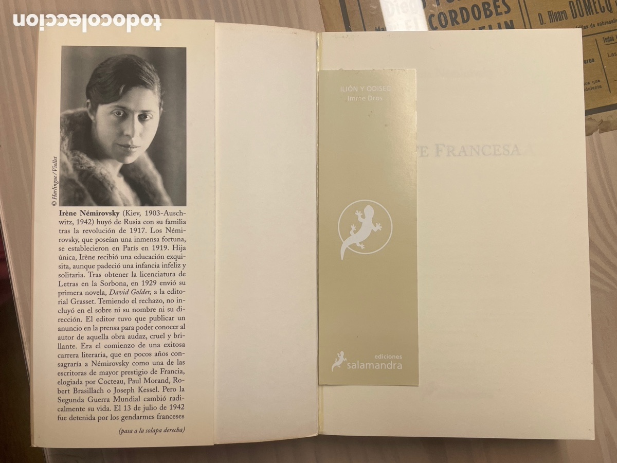 Libros de segunda mano: Suite francesa, Ir&egrave;ne N&eacute;mirovsky - Foto 3