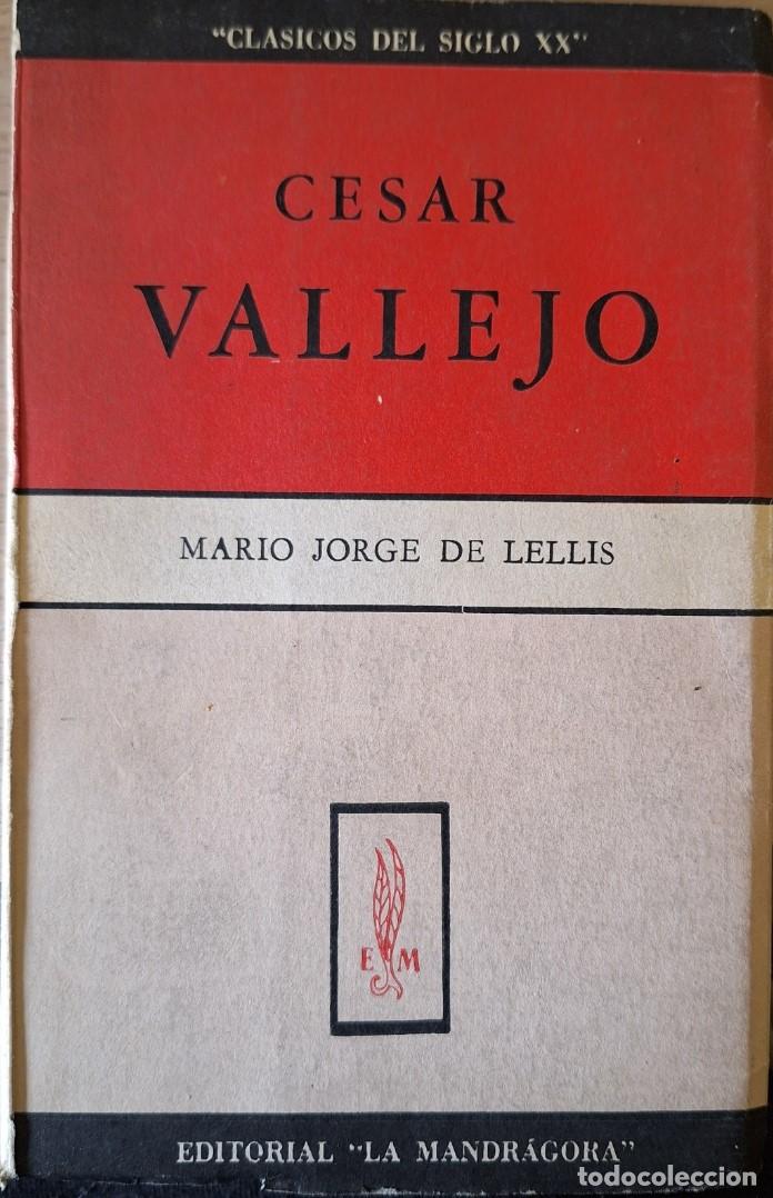 Libros de segunda mano: CESAR VALLEJO. - LELLIS, Mario Jorge de. - Foto 1