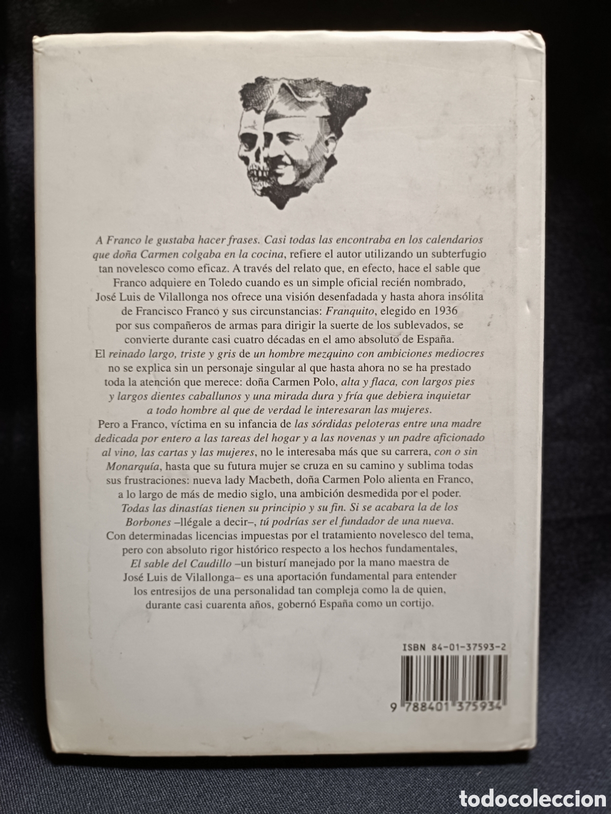 Libros de segunda mano: El sable del Caudillo . Jos&eacute; Luis de Vilallonga - Foto 2