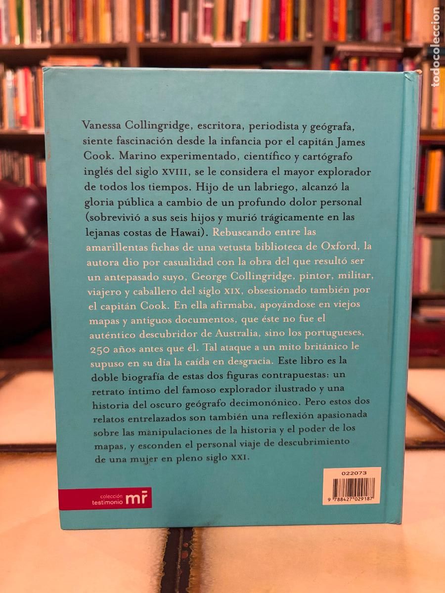 Libros de segunda mano: El capit&aacute;n Cook. Vanessa Collingridge. - Foto 2
