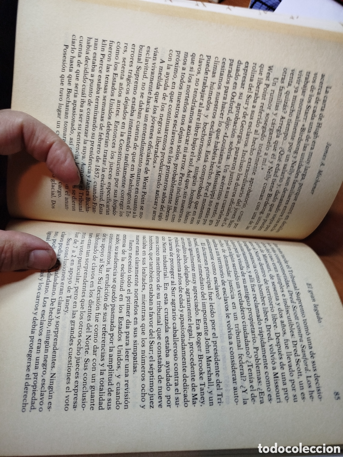 Libros de segunda mano: El gran legado. James michener. - Foto 2