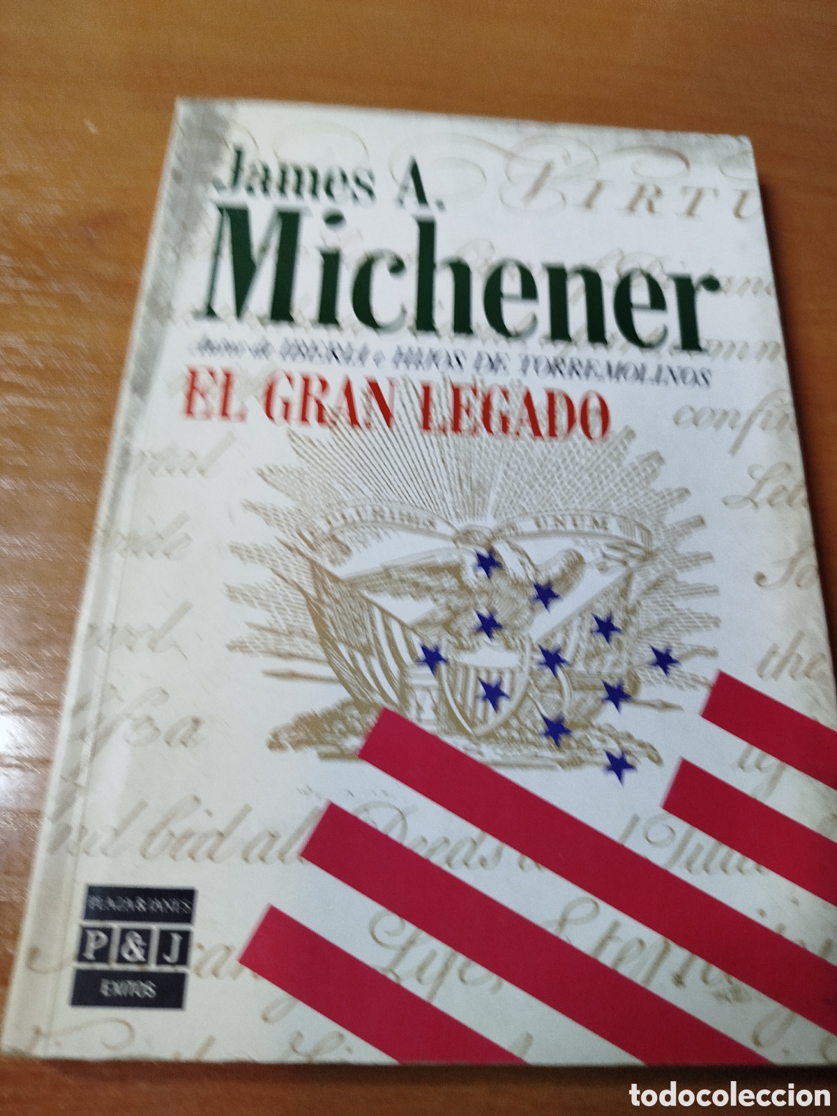 Libros de segunda mano: El gran legado. James michener. - Foto 1