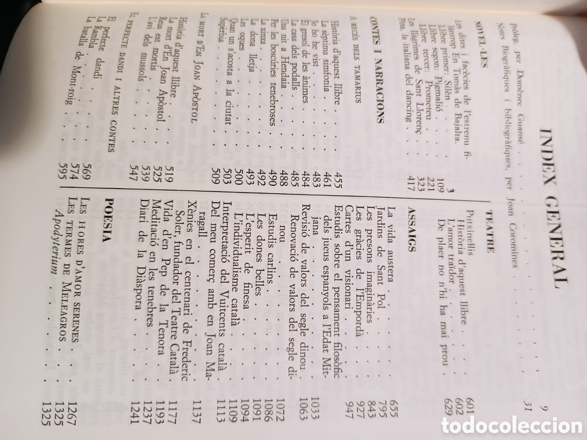 Libros de segunda mano: Pere Coromines, Obres Completes - Foto 8