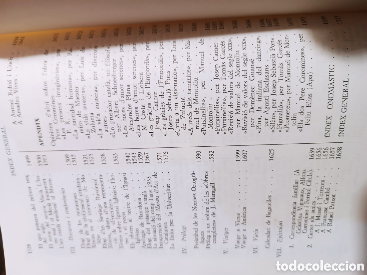 Libros de segunda mano: Pere Coromines, Obres Completes - Foto 9