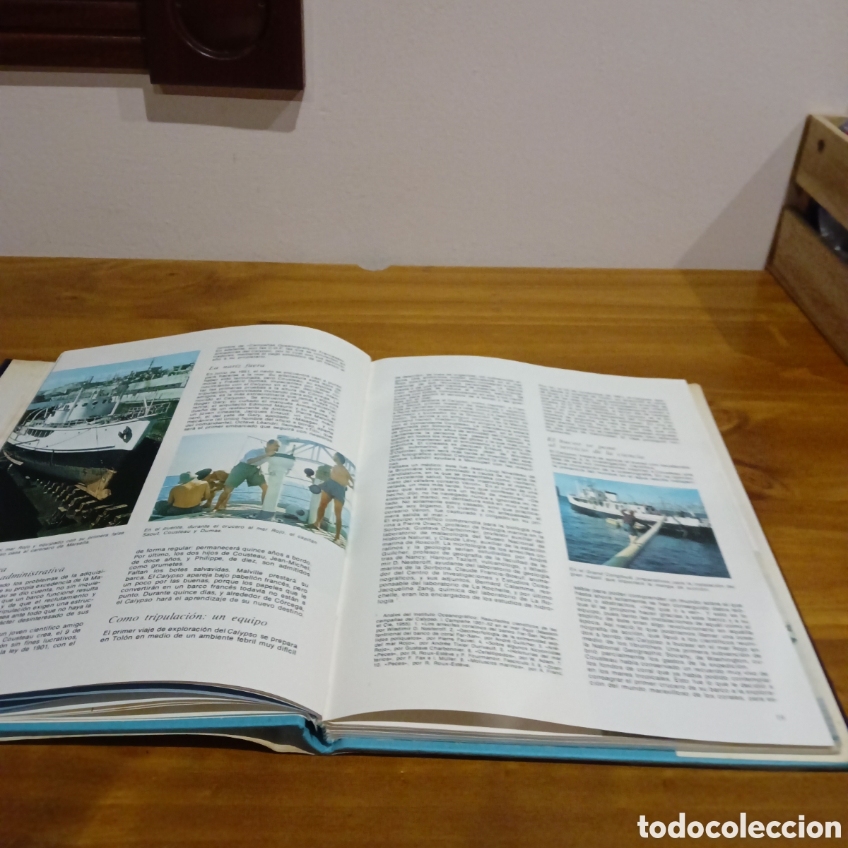 Libros de segunda mano: El Calypso. Cousteau. - Foto 5