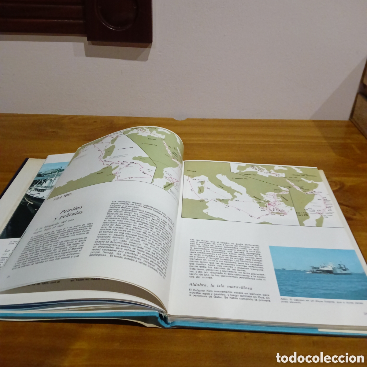 Libros de segunda mano: El Calypso. Cousteau. - Foto 6