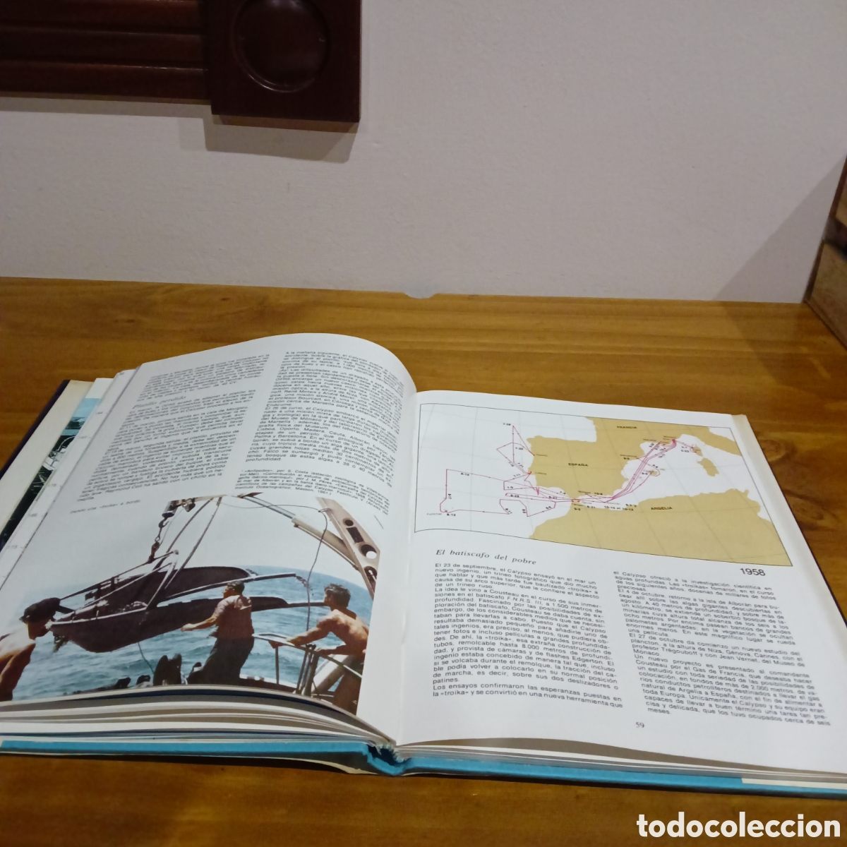 Libros de segunda mano: El Calypso. Cousteau. - Foto 7
