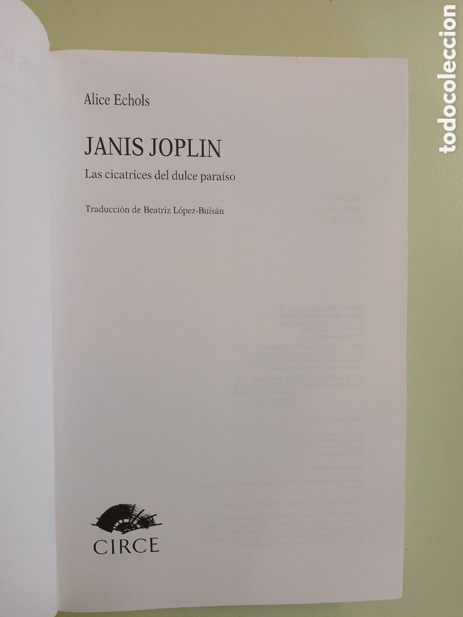 Libros de segunda mano: Janis Joplin. Alice Echols. - Foto 3