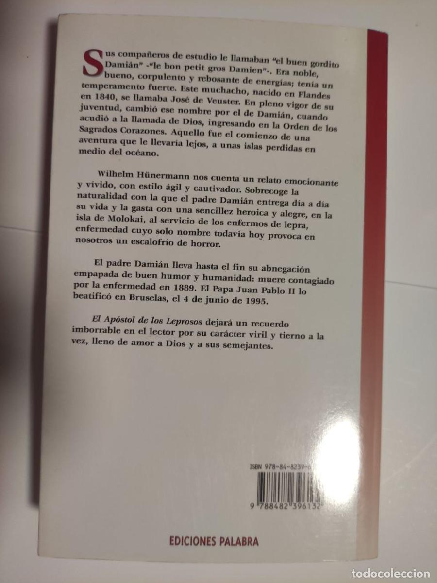 Libros de segunda mano: El ap&oacute;stol de los leprosos - H&uuml;nermann, Wilhelm - Foto 2