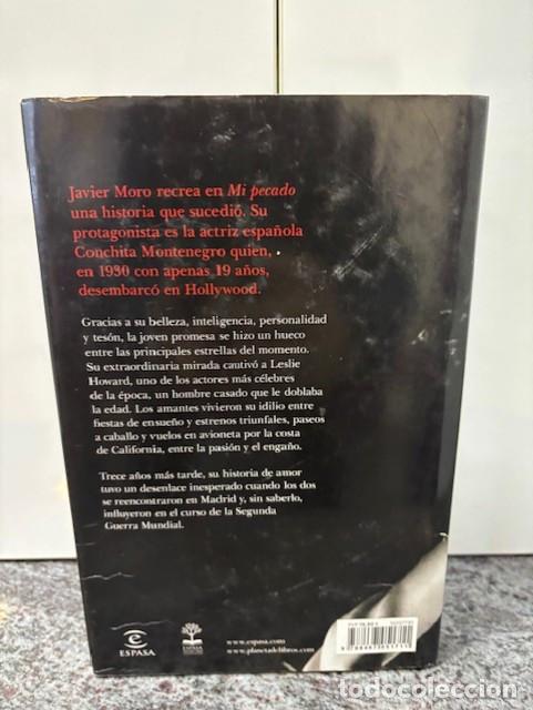 Libros de segunda mano: MI PECADO - JAVIER MORO - ESPASA, 2018 - Foto 3