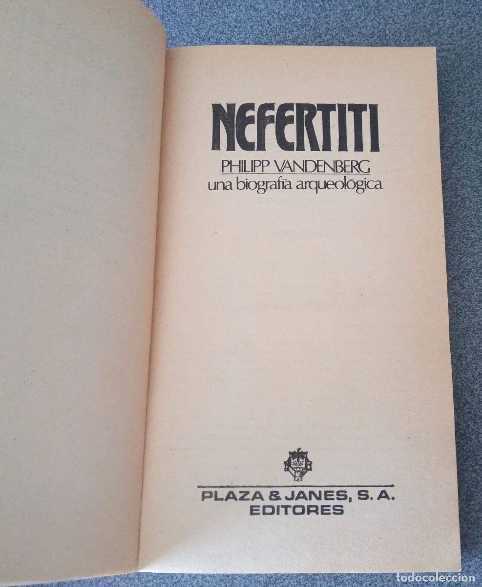Libros de segunda mano: Nefertiti Philipp Vandenberg - Foto 4