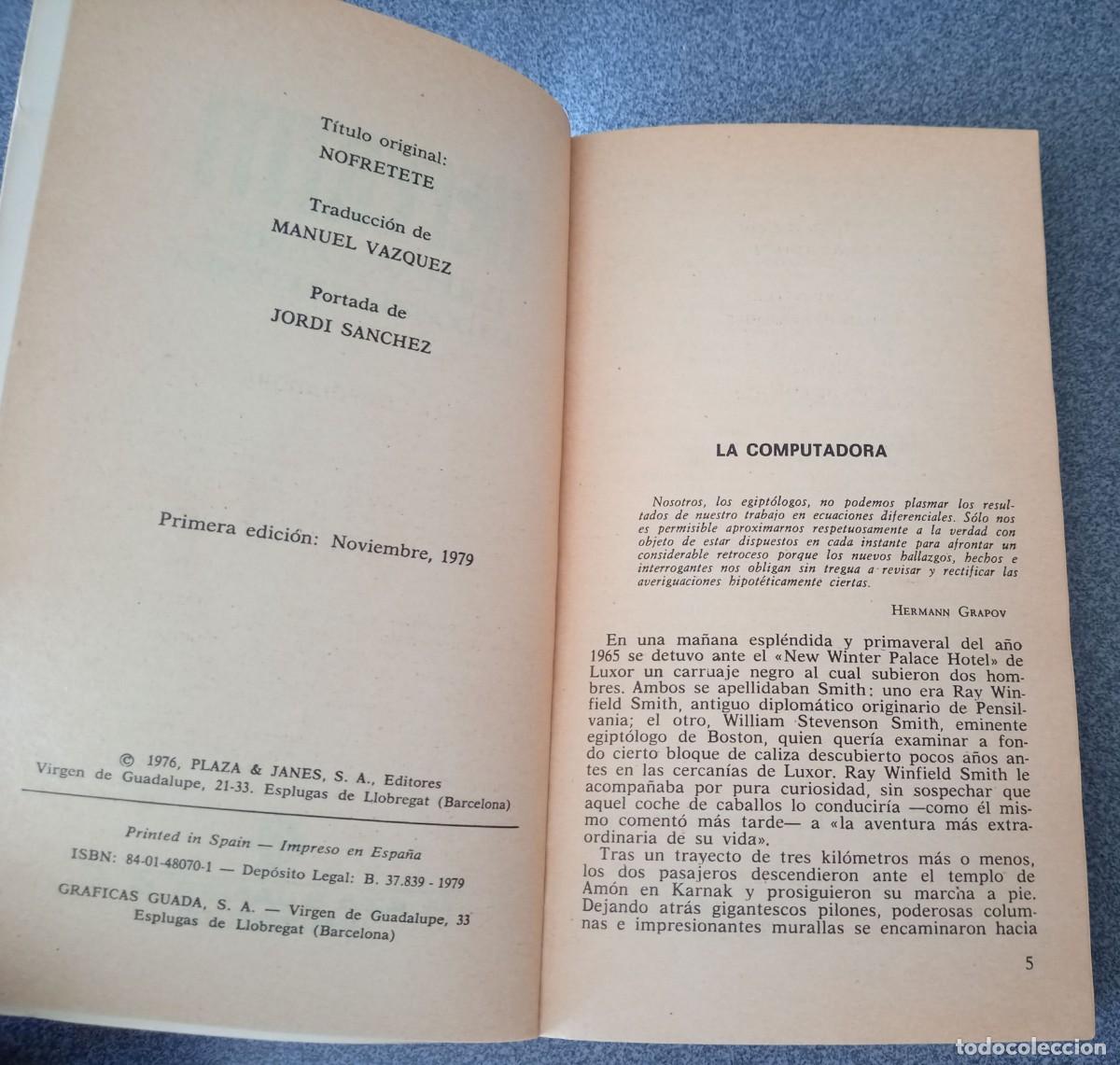 Libros de segunda mano: Nefertiti Philipp Vandenberg - Foto 5