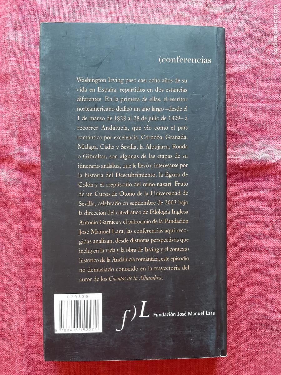 Libros de segunda mano: Washington Irving en Andaluc&iacute;a - Vv. Aa. - Foto 2
