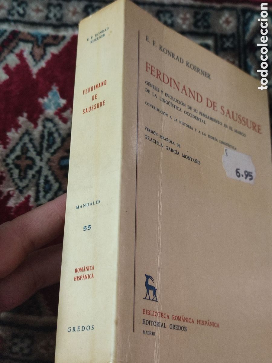 Libros de segunda mano: Ferdinand de Saussure Konrad Koerner
