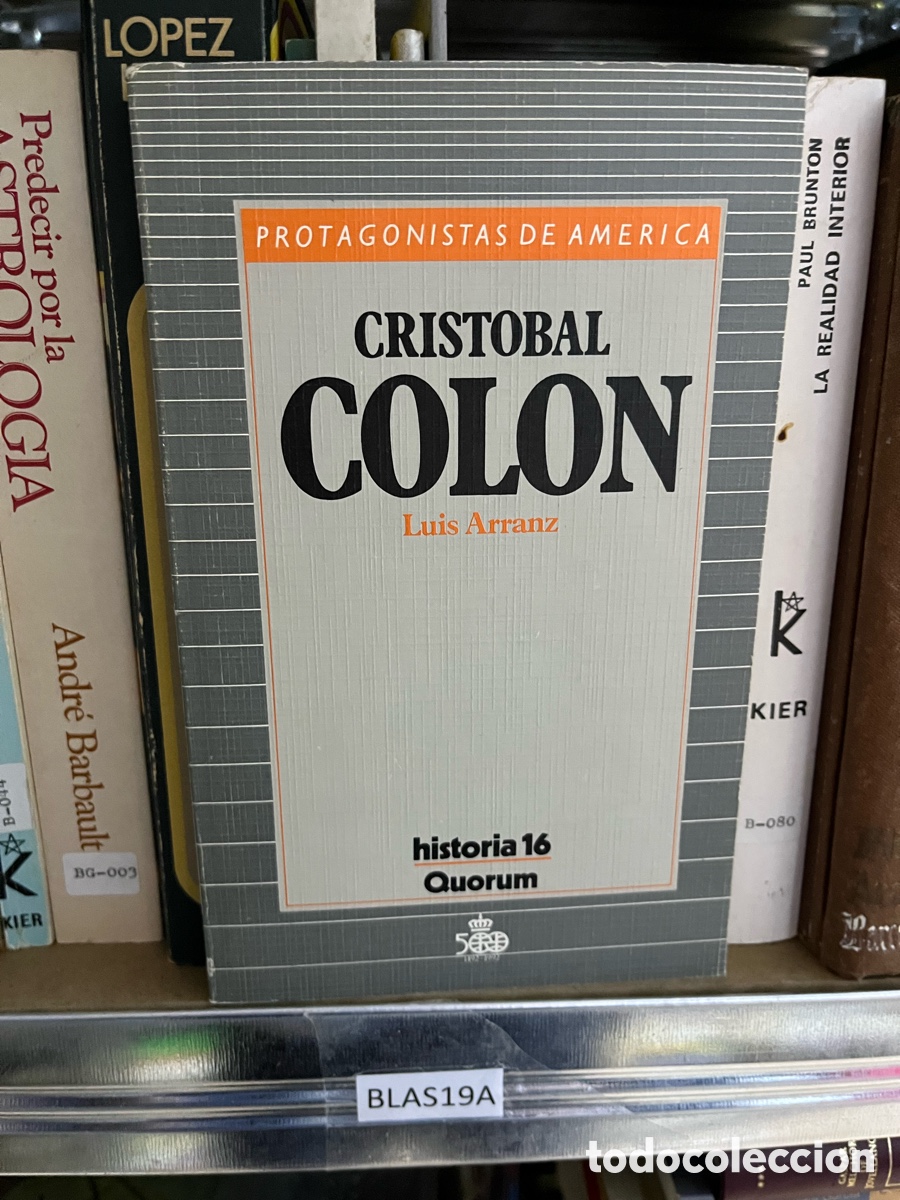 Libros de segunda mano: Blas19A CRISTOBAL COLON Luis Arranz - Foto 1