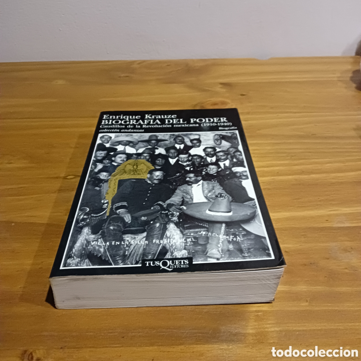 Libros de segunda mano: Biograf&iacute;a del poder. Enrique Krauze. - Foto 1