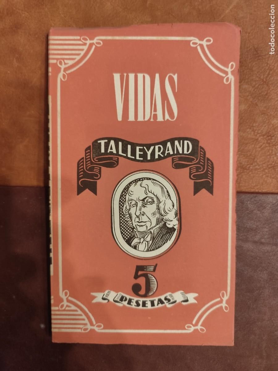 Libros de segunda mano: Fernando Vela (H&eacute;ctor del Valle) TALLEYRAND - Foto 1