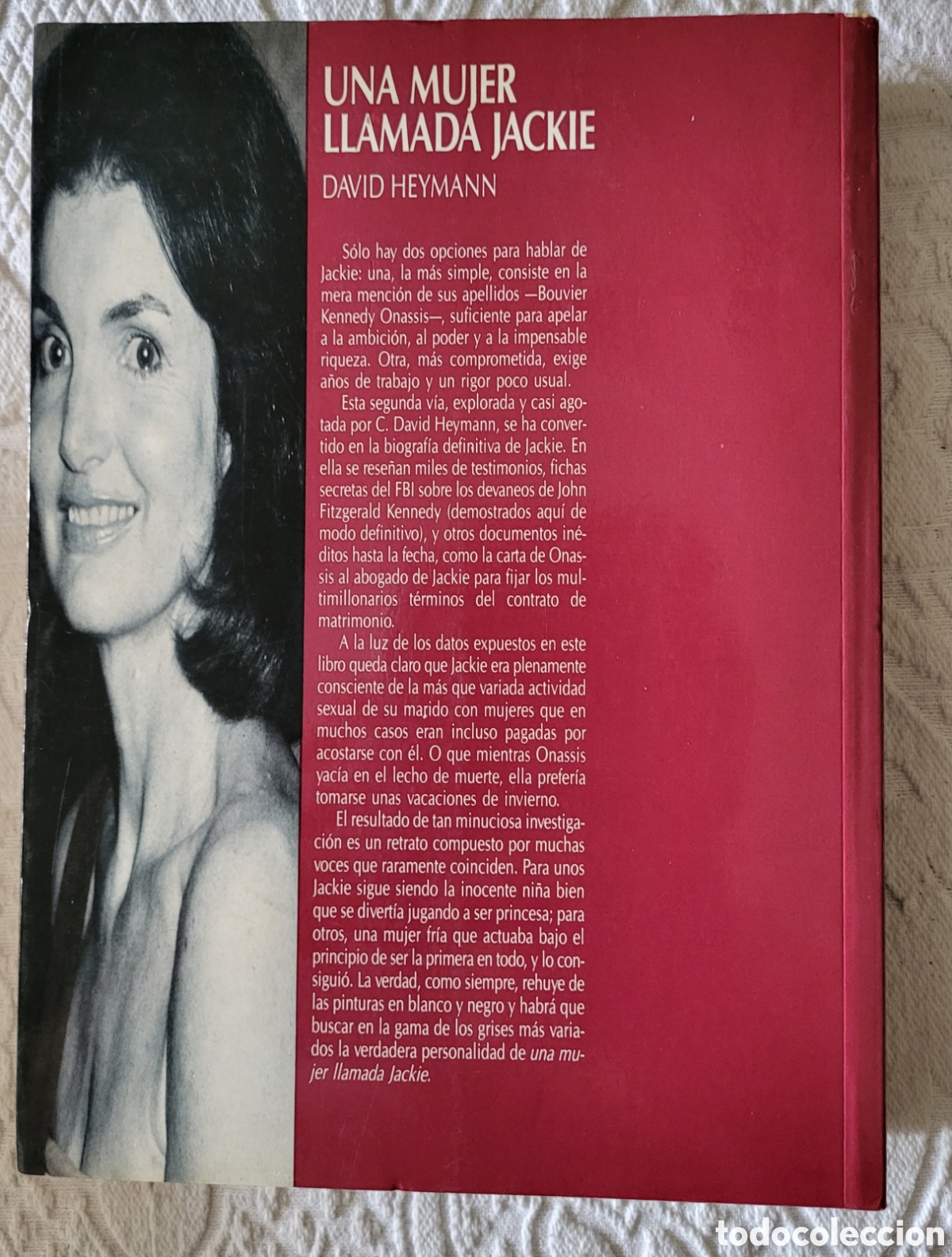 Libros de segunda mano: Una mujer llamada Jackie.DAVID HEYMANN - Foto 2