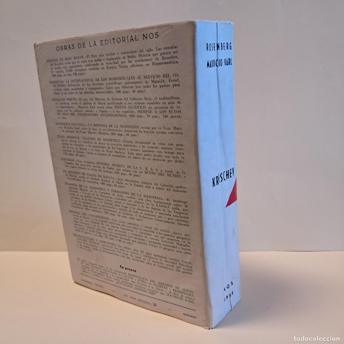 Libros de segunda mano: KRUSCHEV. David Rosenberg. Nos 1958 - Foto 2