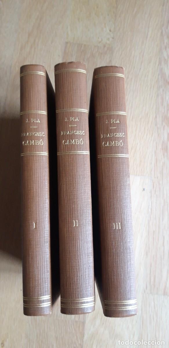 Libros de segunda mano: Jose Pla. Francesc Camb&oacute; - Foto 3