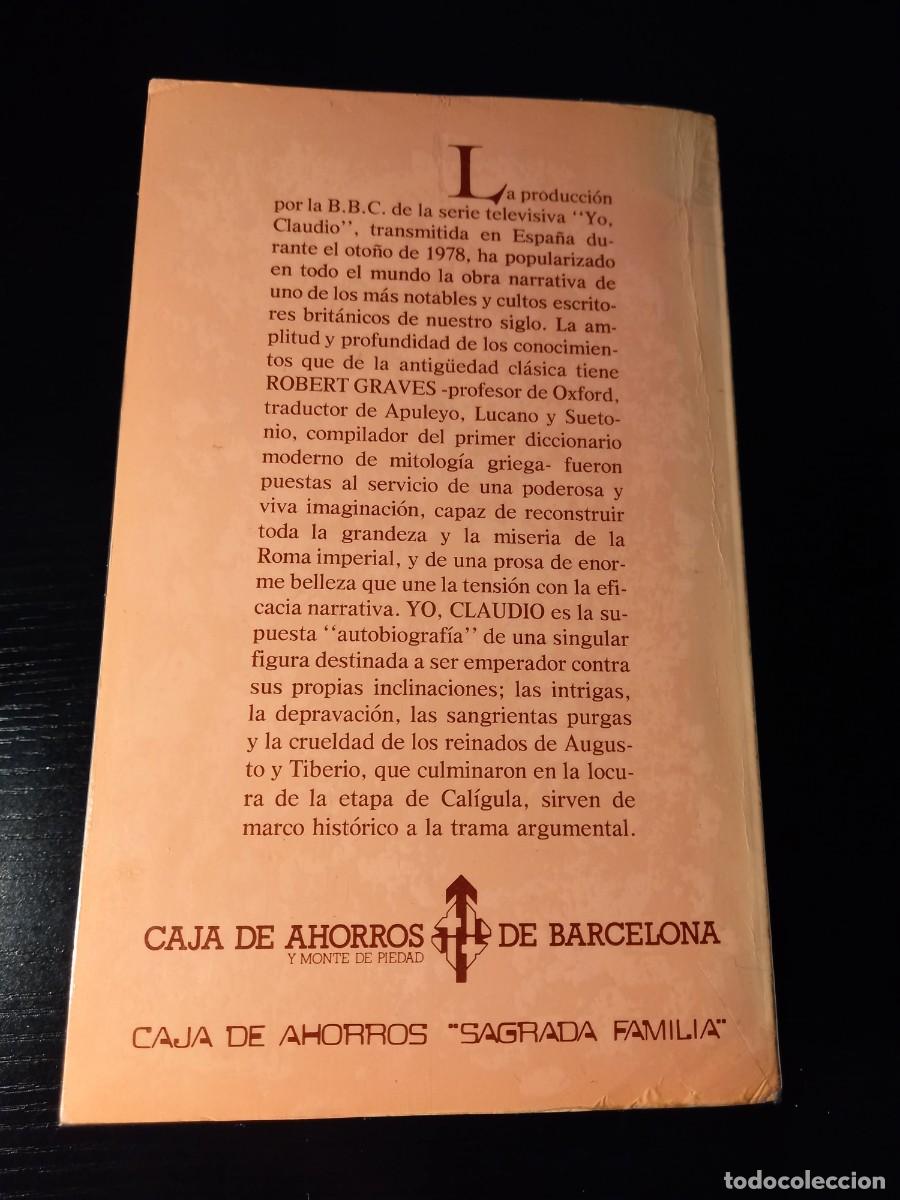 Libros de segunda mano: Yo, Claudio (de Robert Graves) - Foto 3