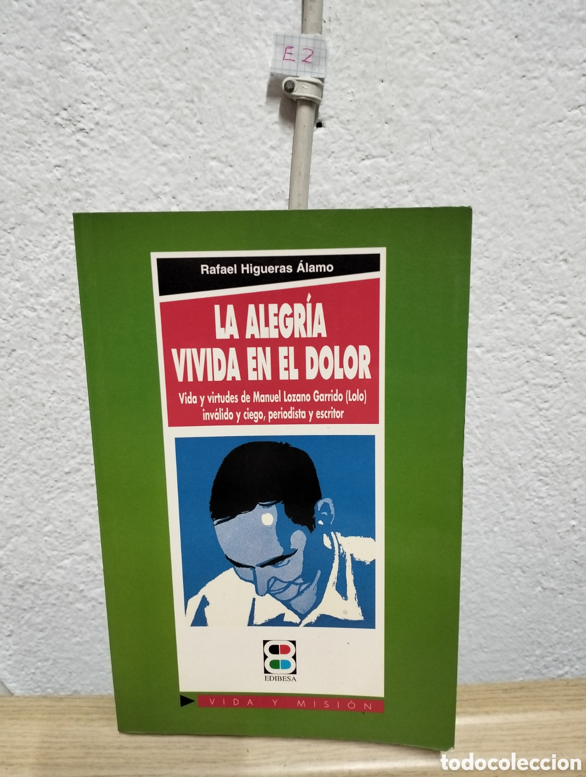 Libros de segunda mano: Rafael Higueras &Aacute;lamo - La alegr&iacute;a vivida en el dolor - edibesa 2000
