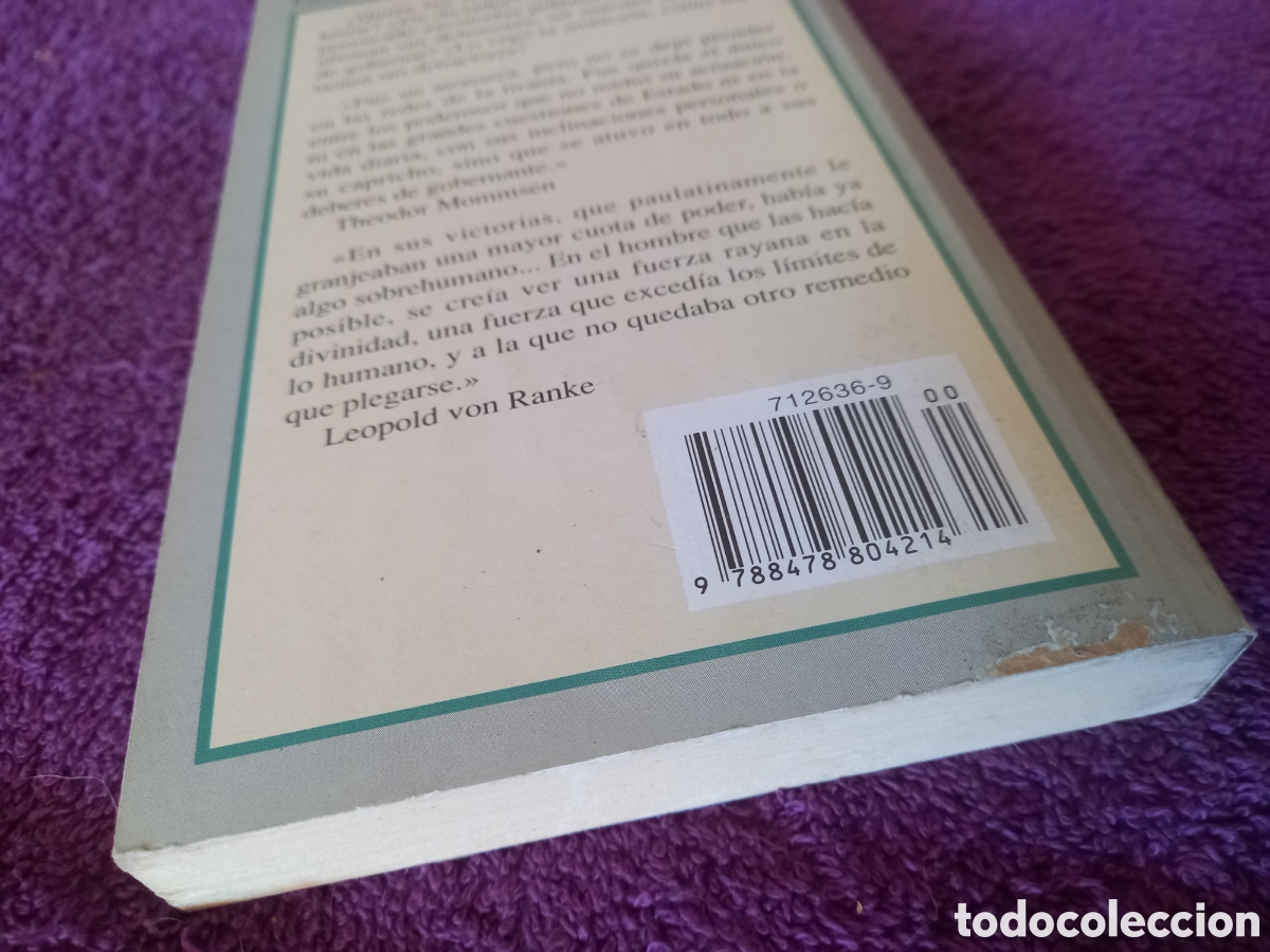 Libros de segunda mano: Julio C&eacute;sar, la grandeza del h&eacute;roe. Hans Oppermann. - Foto 5