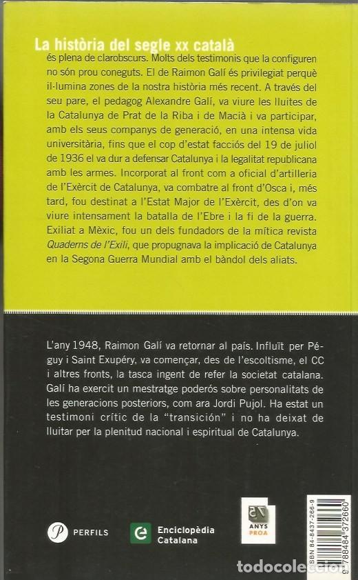 Libros de segunda mano: MEM&Ograve;RIES - RAIMON GAL&Iacute; - Foto 4