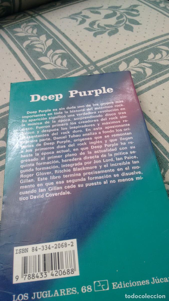 Libros de segunda mano: LIBRO DEEP PURPLE a&ntilde;os 90 Ediciones J&uacute;car - Foto 2