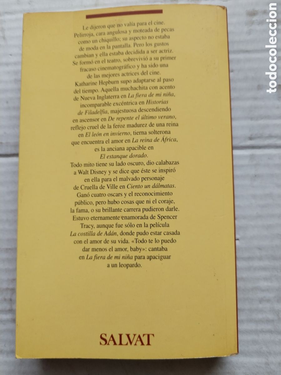 Libros de segunda mano: YO MISMA/KATHATINE HEPBURN - Foto 5
