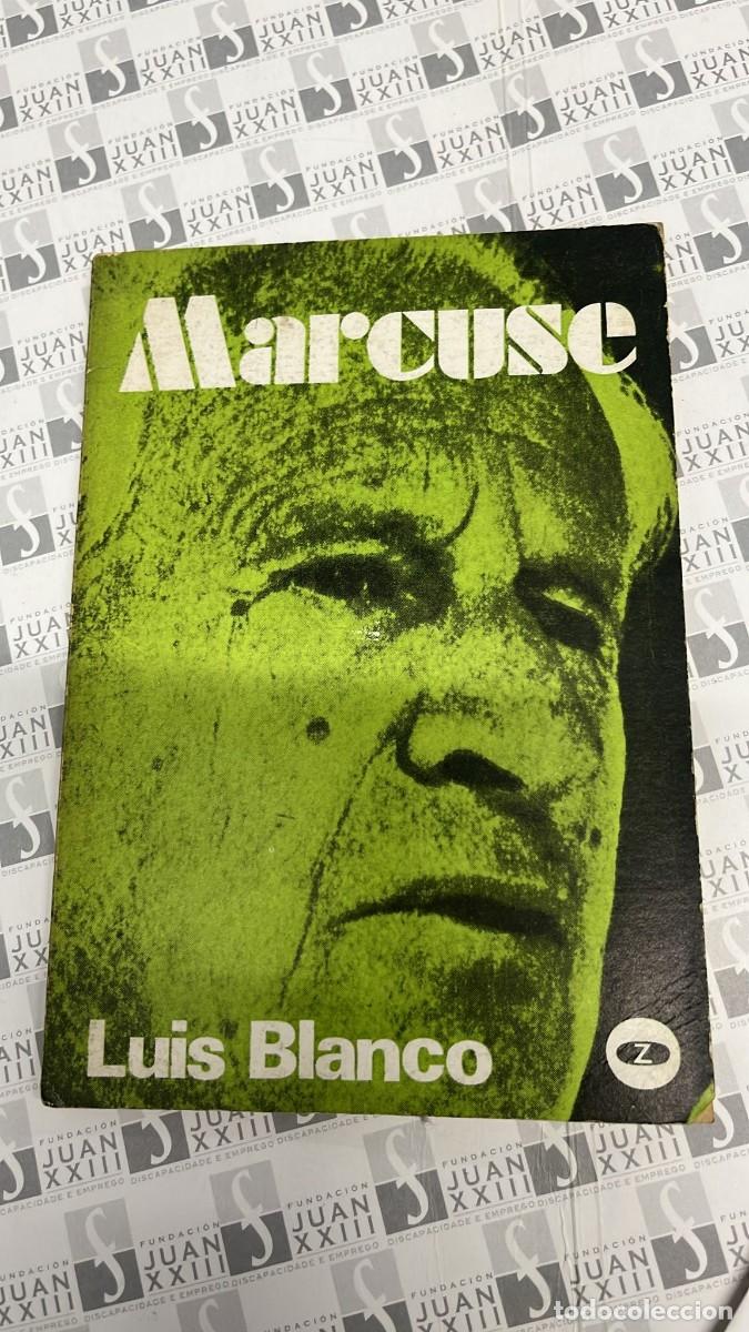 Libros de segunda mano: &rdquo;Marcuse&rdquo;, de Luis Blanco - Foto 1