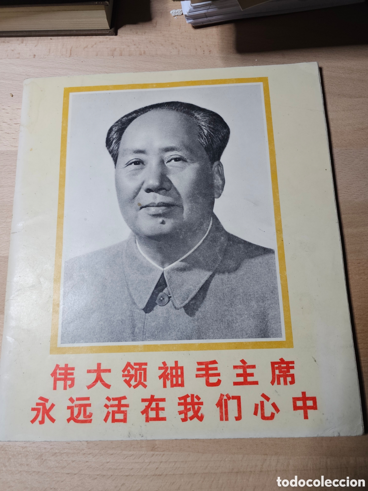 Libros de segunda mano: Album fotos bio Mao Zedong