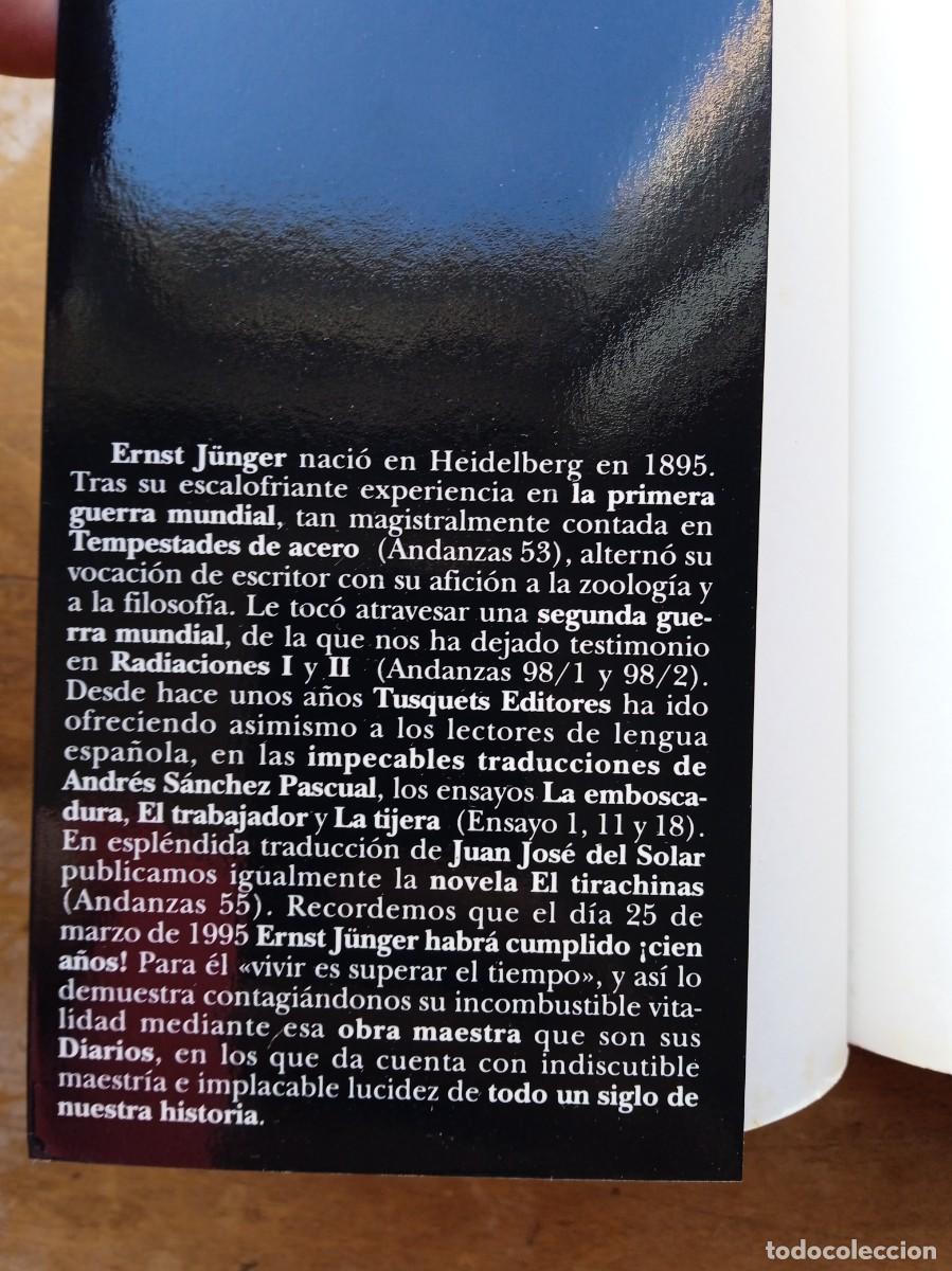 Libros de segunda mano: Ernest Junger, Pasados los setenta I - Foto 2