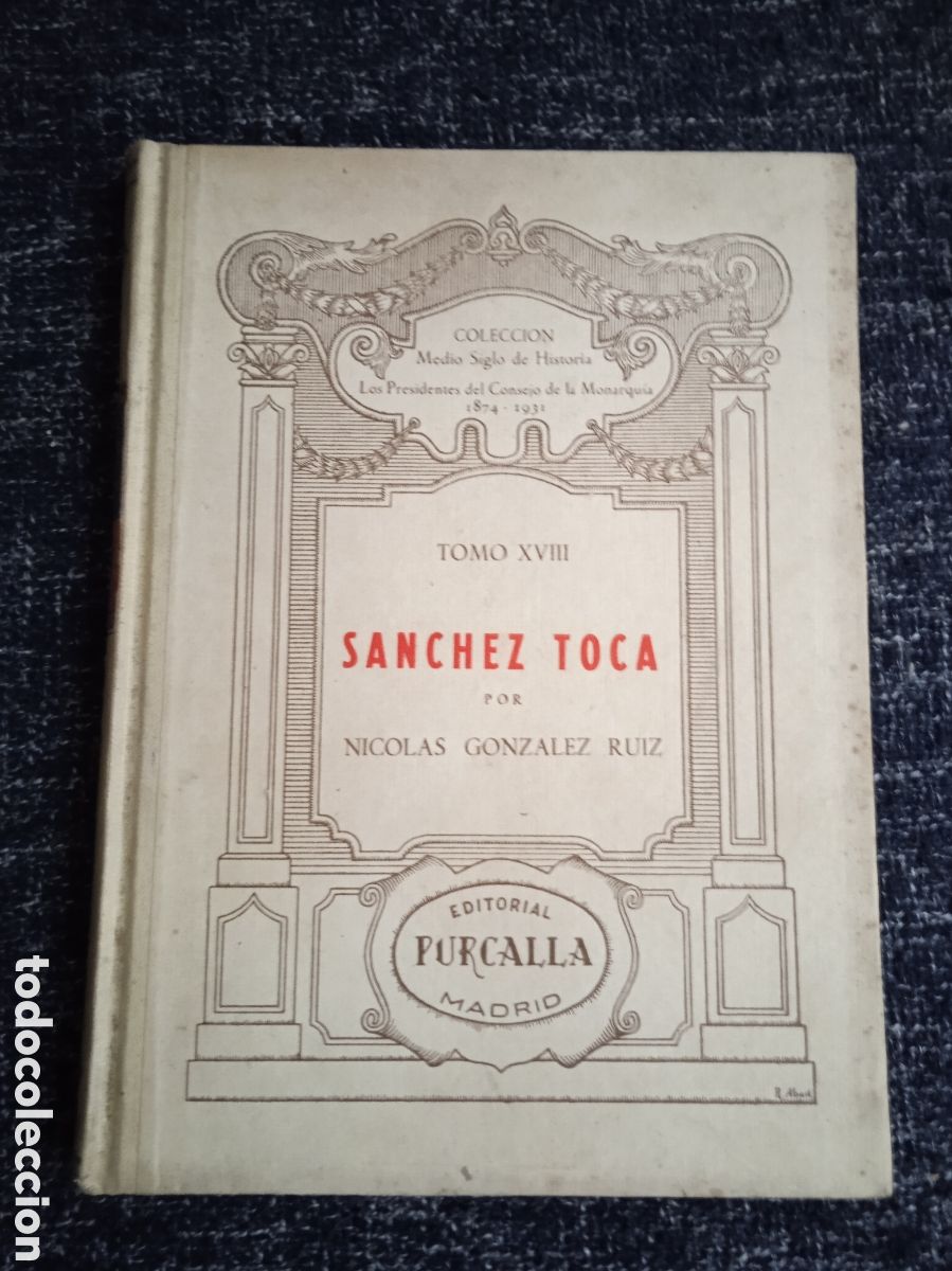 Libros de segunda mano: S&aacute;nchez Toca / NICOL&Aacute;S S&Aacute;NCHEZ RUIZ - Foto 1