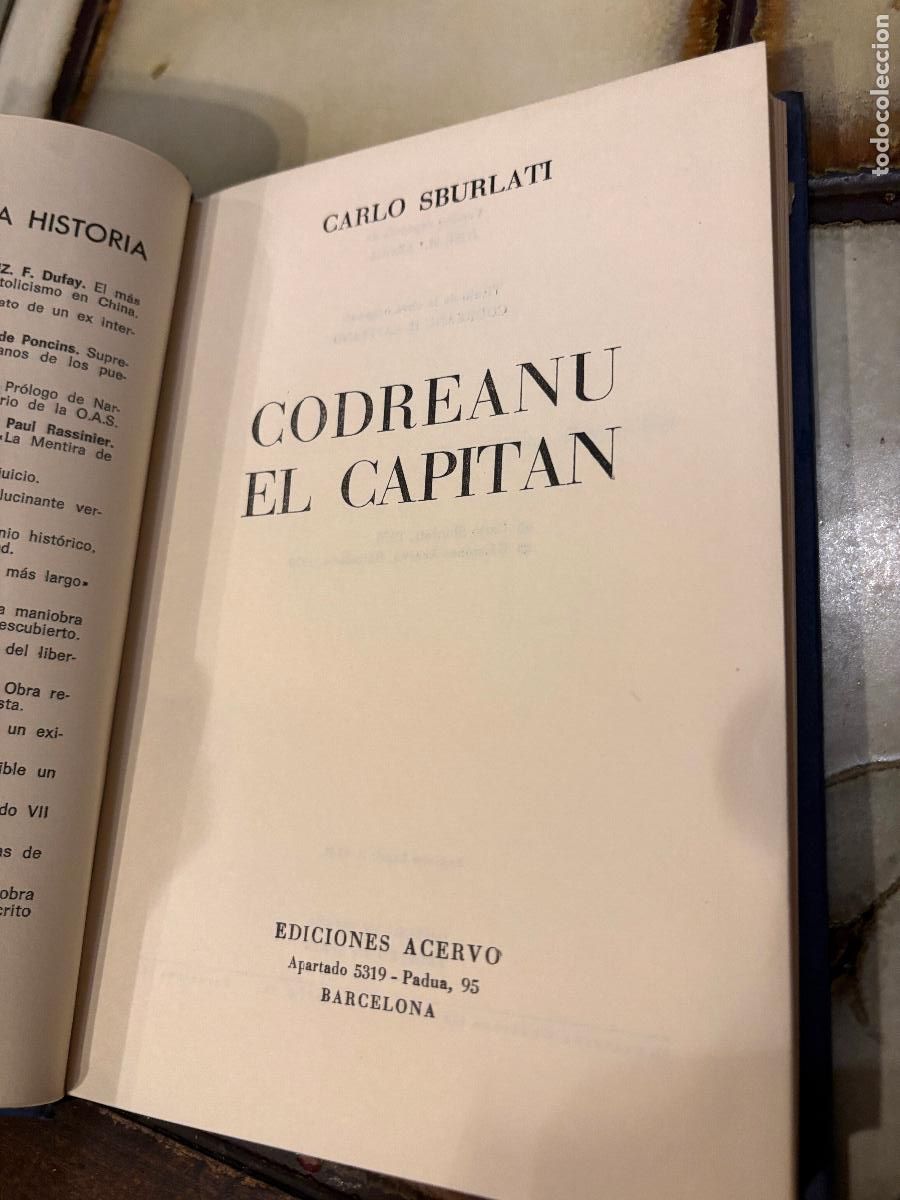 Libros de segunda mano: Codreanu, el Capit&aacute;n. Carlo Sburlati. - Foto 2