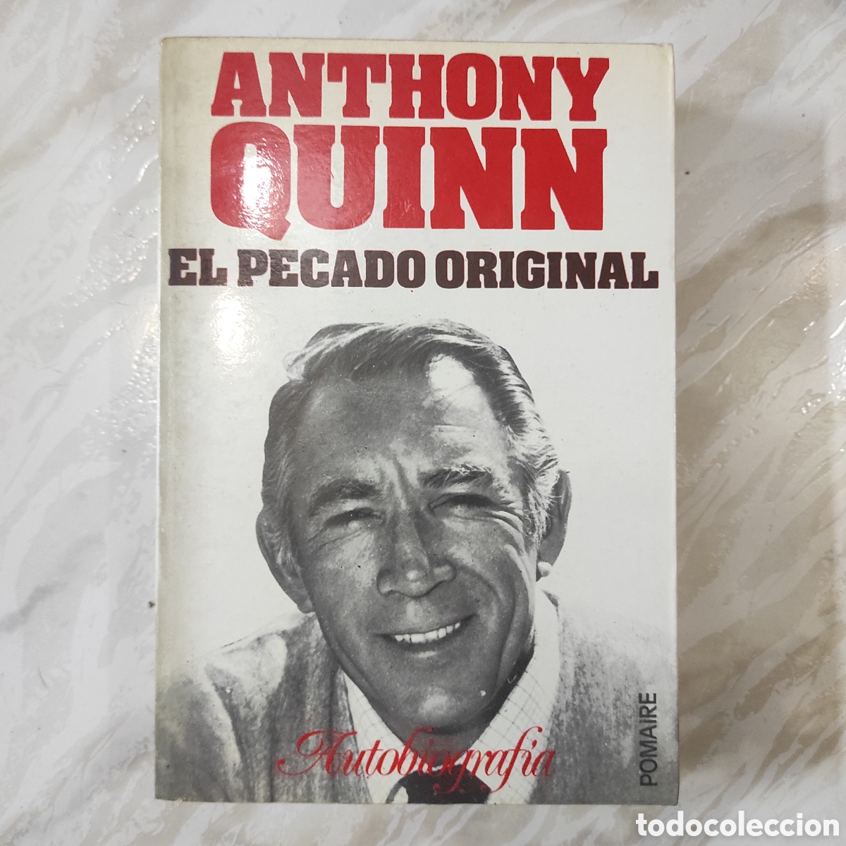 Libros de segunda mano: Anthony Quinn - El Pecado Original - Foto 1