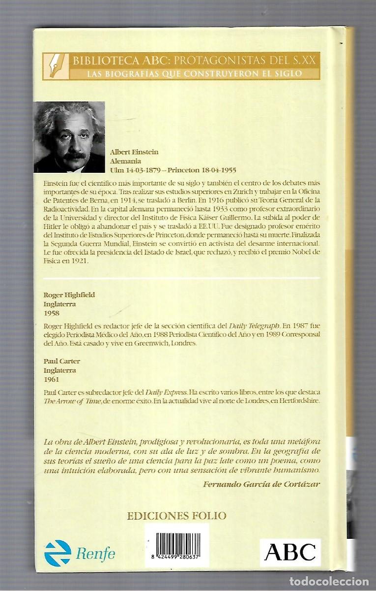Libros de segunda mano: LIBRO DE 380 Pags. DE LA BIOGRAFIA DE ALBERT EINSTEIN - Foto 2
