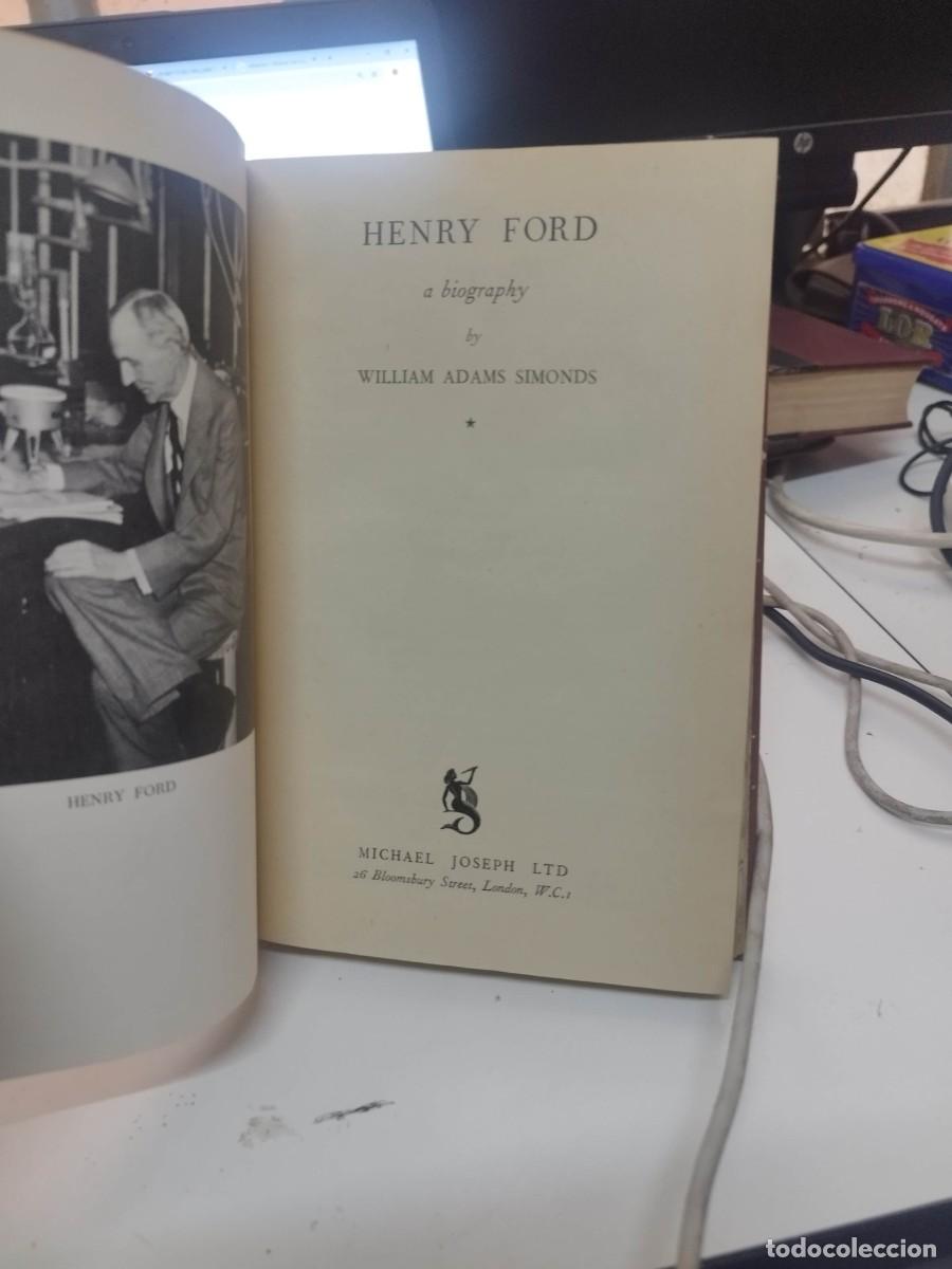 Libros de segunda mano: Henry Ford a Biography William Adams Simonds - Foto 2