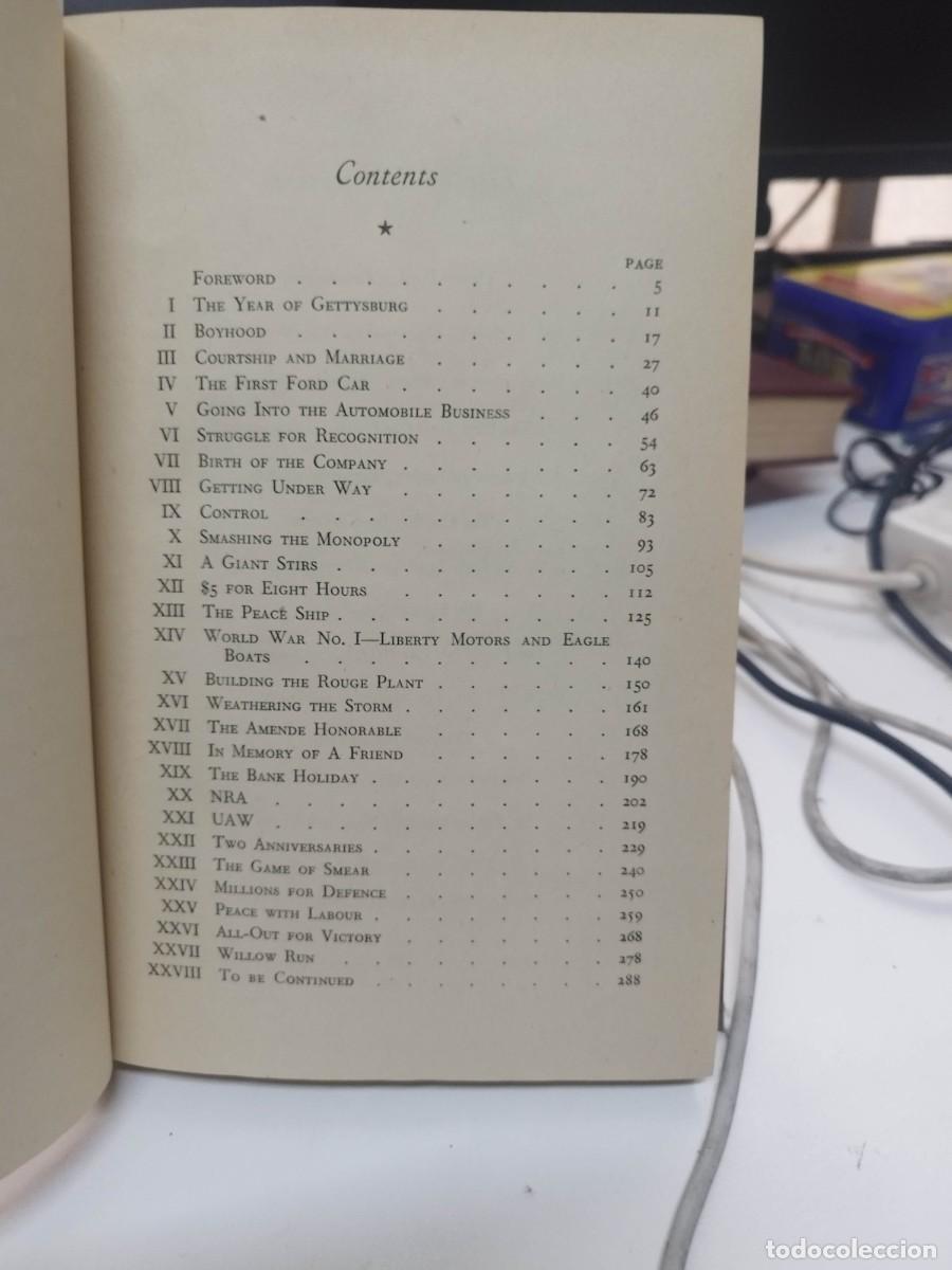 Libros de segunda mano: Henry Ford a Biography William Adams Simonds - Foto 3