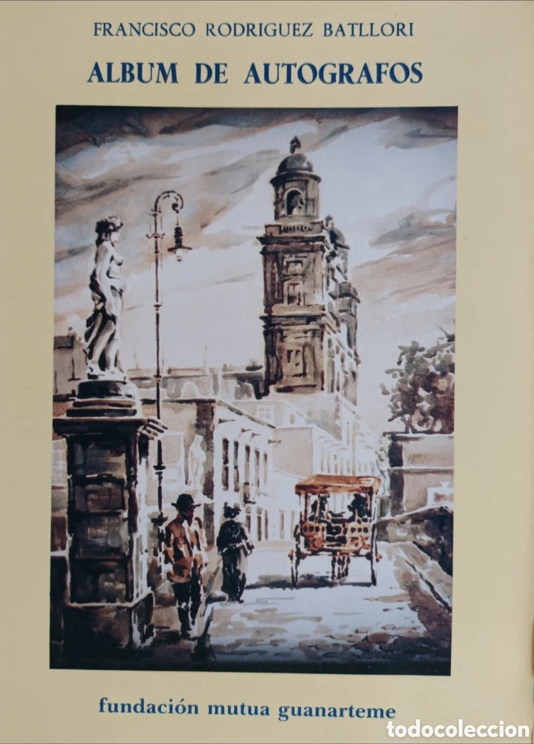 &Aacute;lbum de aut&oacute;grafos.