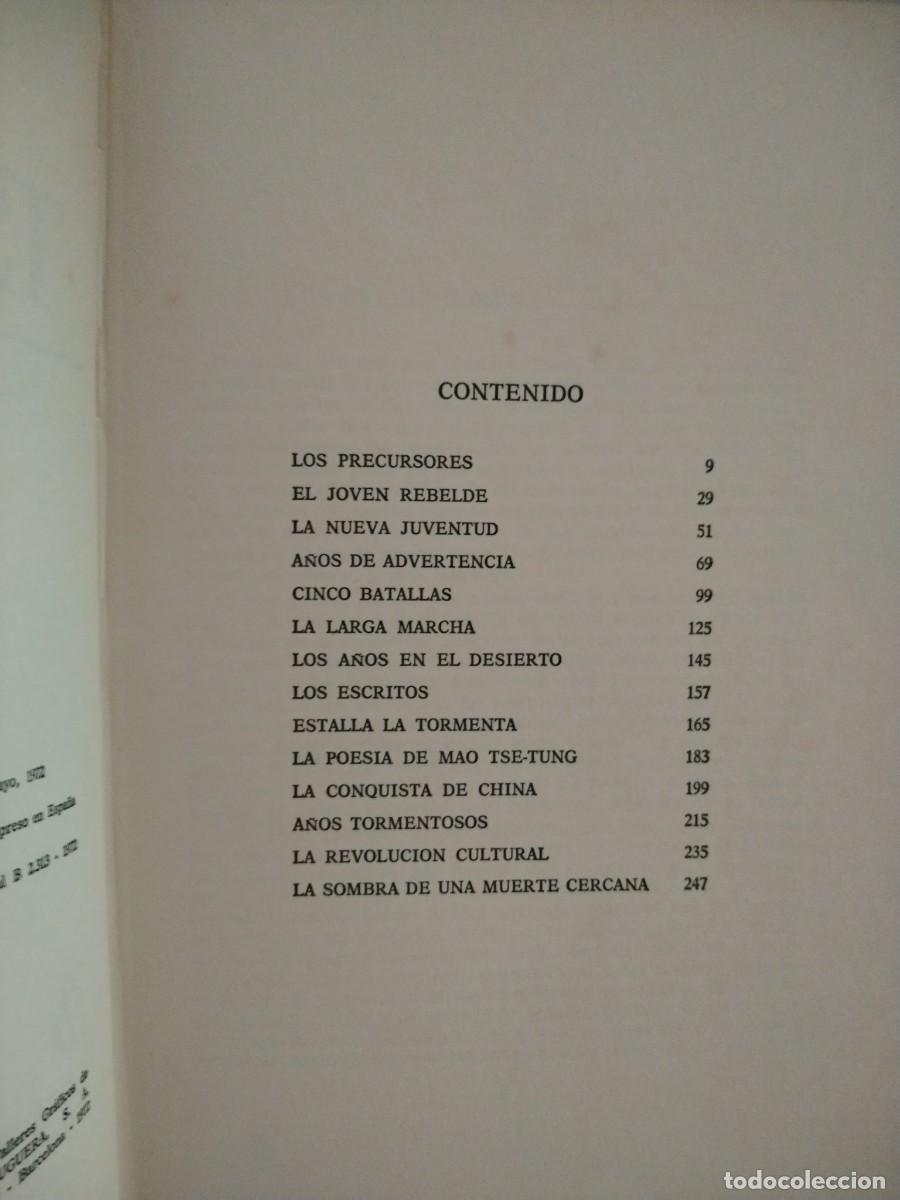 Libros de segunda mano: Mao Tse Tung Robert Payne - Foto 7