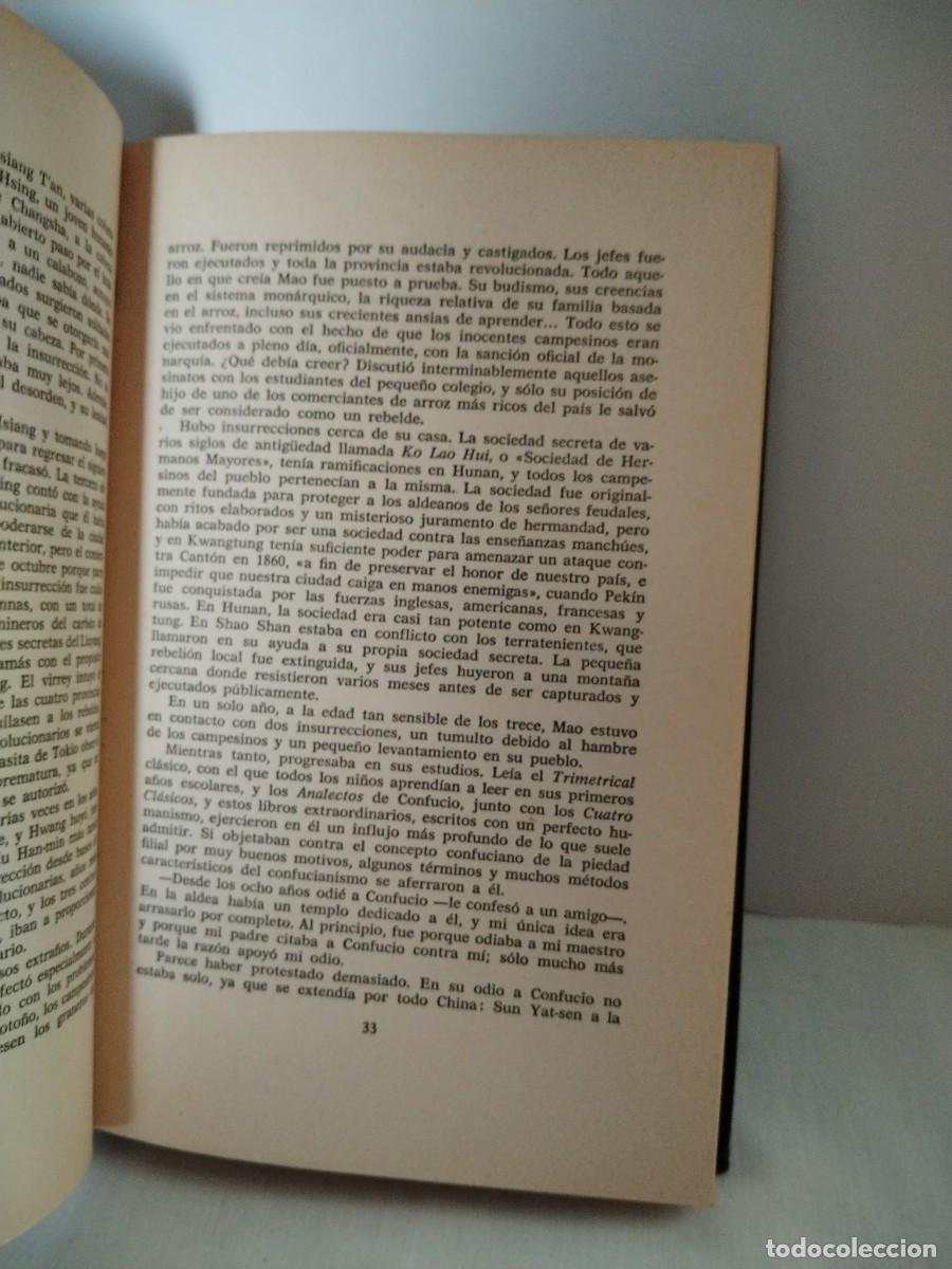 Libros de segunda mano: Mao Tse Tung Robert Payne - Foto 8