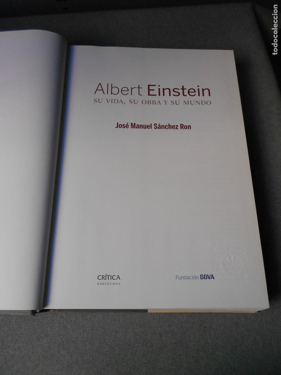 Libros de segunda mano: ALBERT EINSTEIN. SU VIDA, SU OBRA Y SU MUNDO - Foto 3