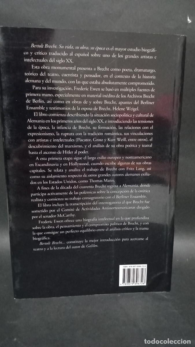 Libros de segunda mano: FREDERIC EWEN - BERTOLT BRECHT - 1967 - Foto 4