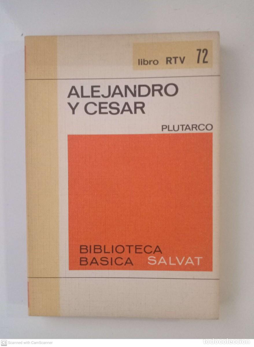 Libros de segunda mano: Alejandro y C&eacute;sar [Plutarco] - Foto 1