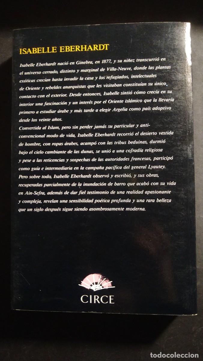 Libros de segunda mano: ISABELLE EBERHARDT - EGLAL ERRERA (EDICIONES CIRCE) - Foto 2