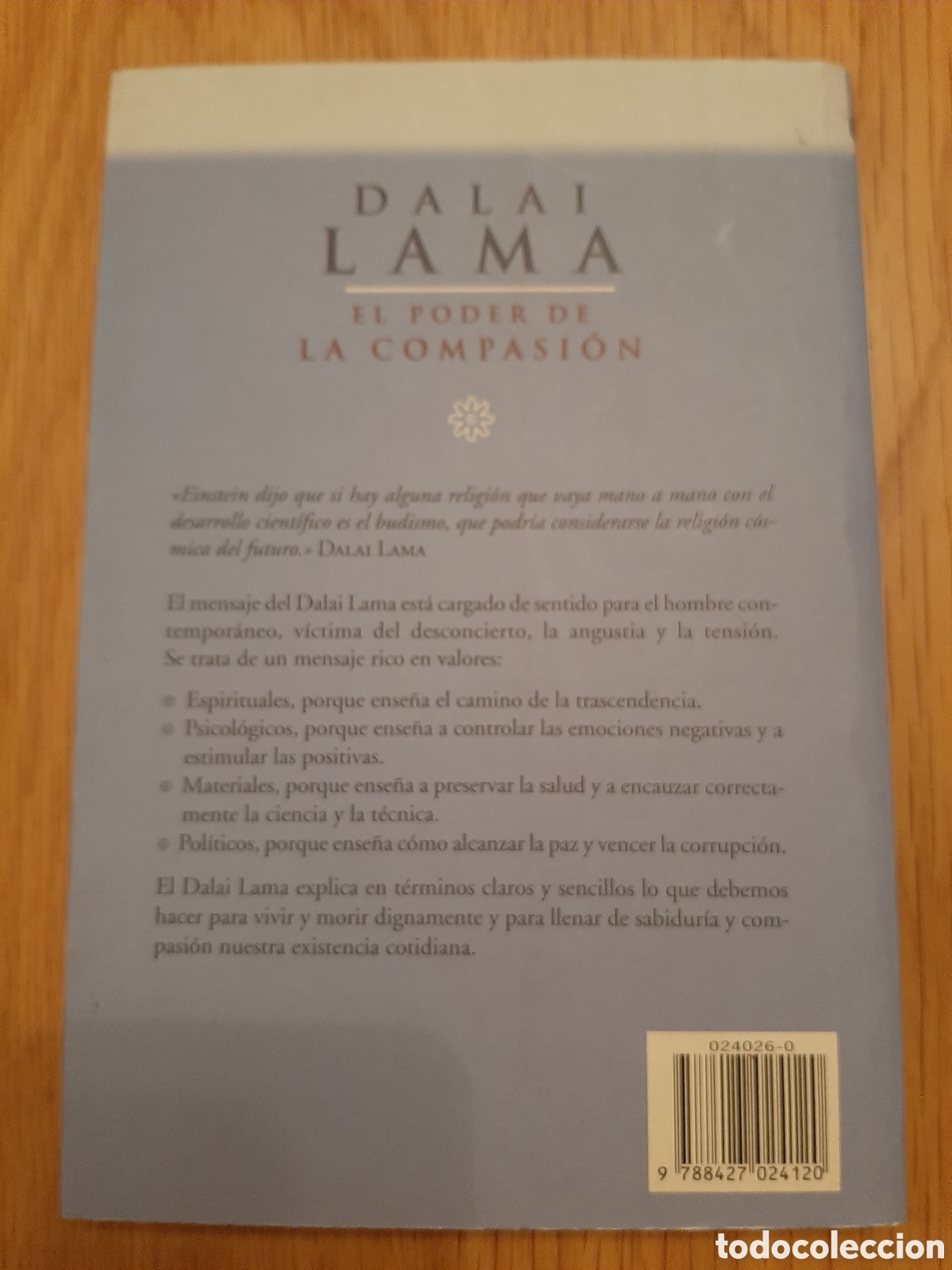 Libros de segunda mano: Dalai Lama. El poder de la compasi&oacute;n. - Foto 2