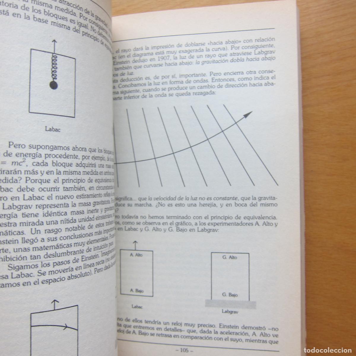 Libros de segunda mano: EINSTEIN - BANESH HOFFMANN (SALVAT) BIOGRAF&Iacute;A - Foto 8