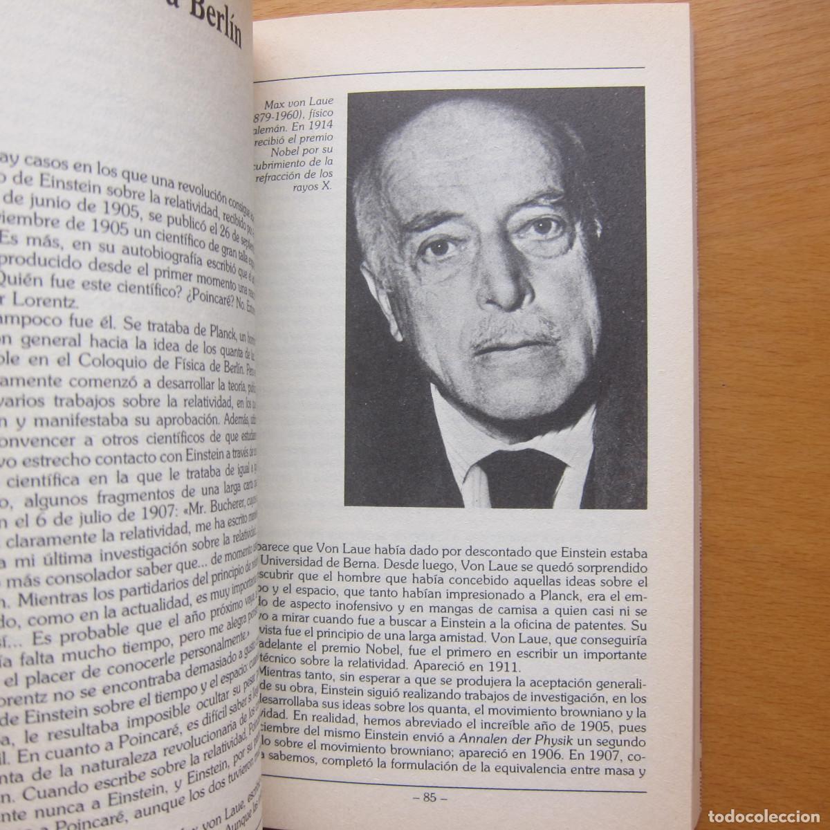 Libros de segunda mano: EINSTEIN - BANESH HOFFMANN (SALVAT) BIOGRAF&Iacute;A - Foto 9